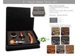 Choose Wisely Star Wars - WINE TOOL SETS: *Free Shipping* - Custom Engraved 2 and 4 Piece Wine Tool Sets - Vegan Leather and Bamboo Boxes