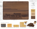 Meat Cuts Diagram - CUTTING BOARD: **Free Shipping** - Custom Engraved Maple, Walnut, Bamboo, Slate Cutting Boards